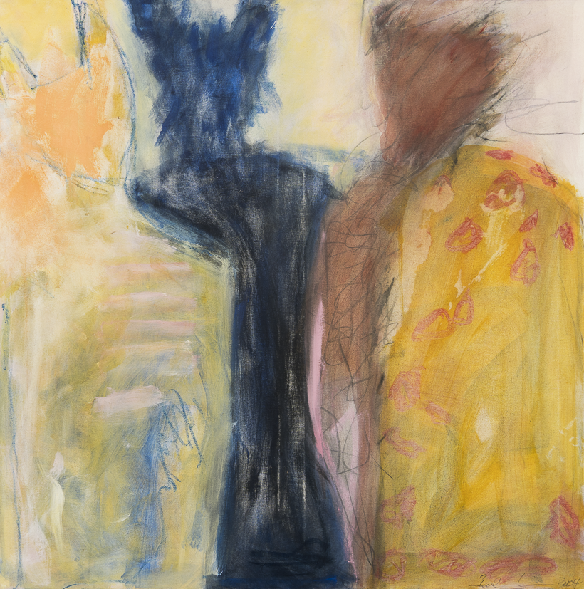 Barbara Winkler: Blaue Begegnung 